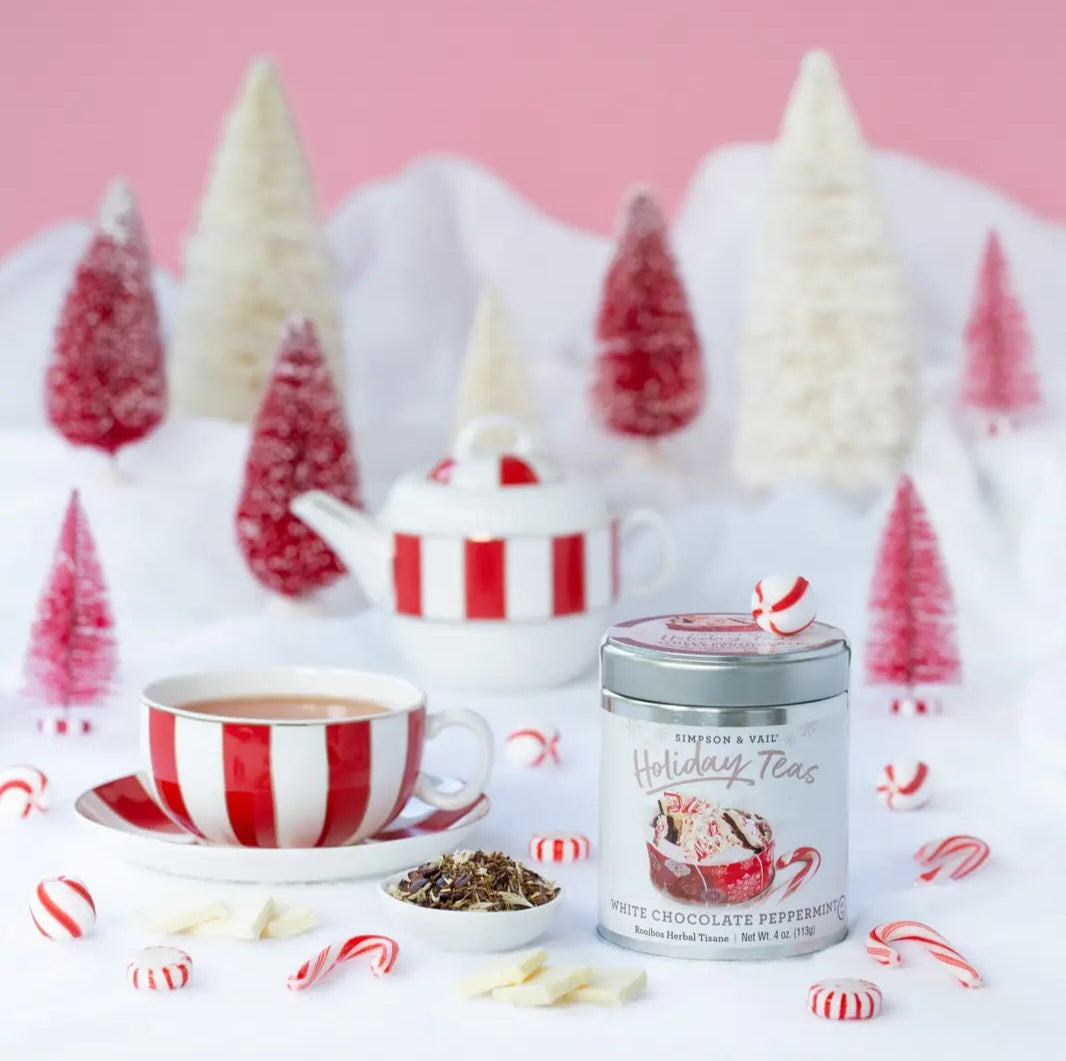 Simpson & Vail Tea - White Chocolate Peppermint