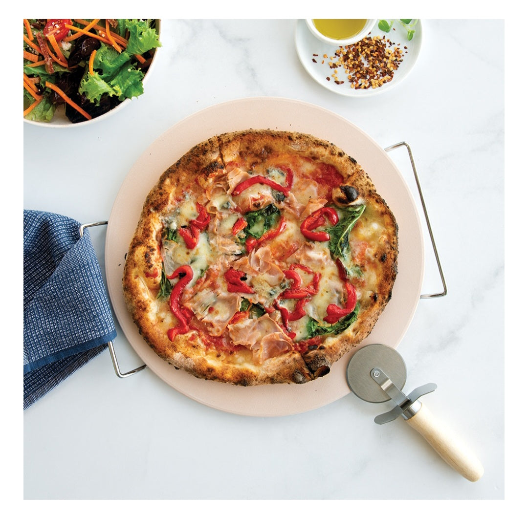Nordic Ware 13" Pizza Stone Set