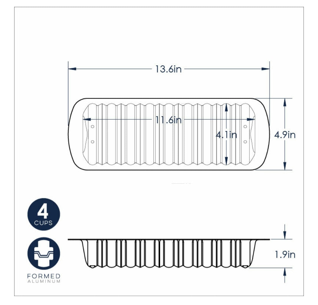 Nordic Ware Almond Bread Loaf Pan