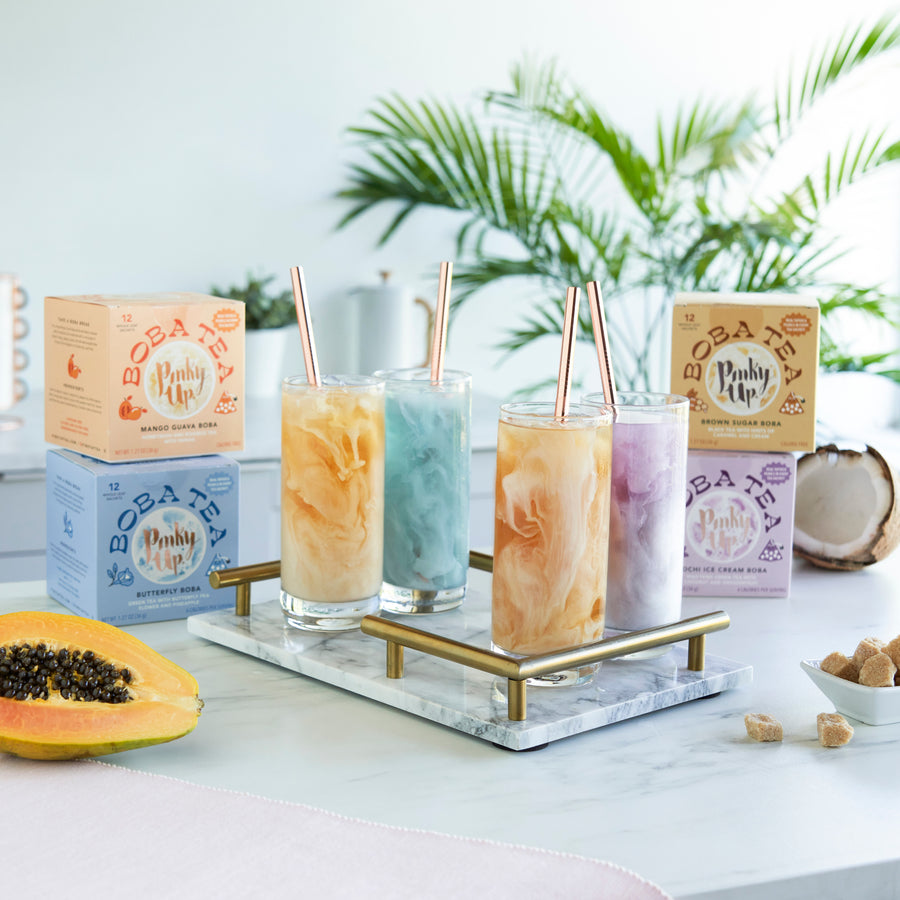 Pinky Up Tea Boba Tea - Butterfly