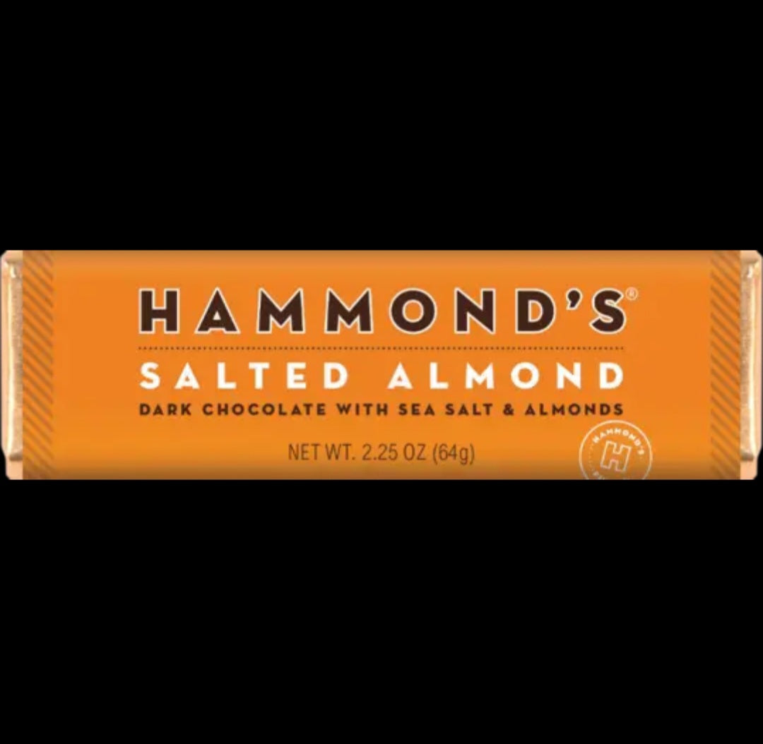 Hammond's Salted Almond Chocolate Bar
