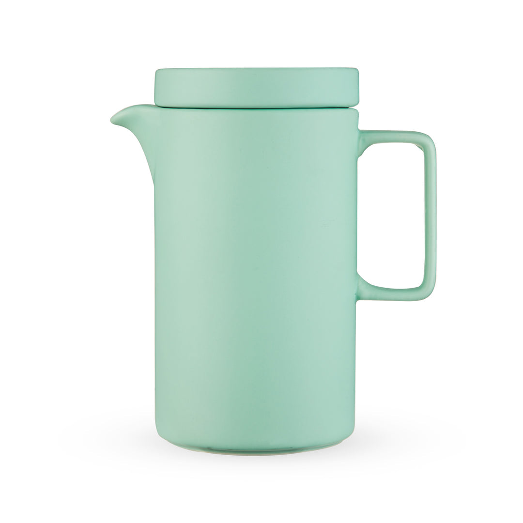 Pinky Up - Jona Stoneware Teapot and infuser in Matte Mint