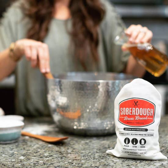 Soberdough Brew Beer Bread Mix - Roasted Garlic