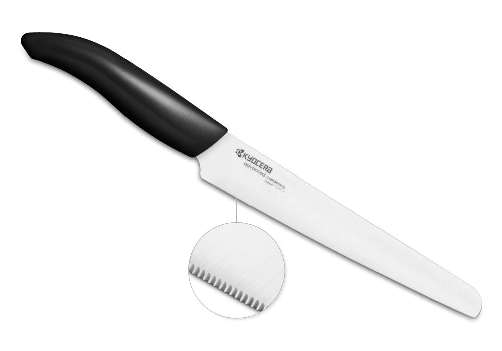 Kyocera 7" Ceramic Bread/Meat Knife