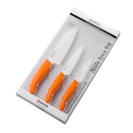 Kyocera 3pc Ceramic Knife Set - #1 Best Seller