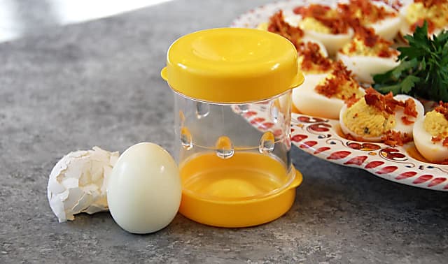 The Negg Easy Hard Boiled Egg Peeler – The Galley Kitchen Shop