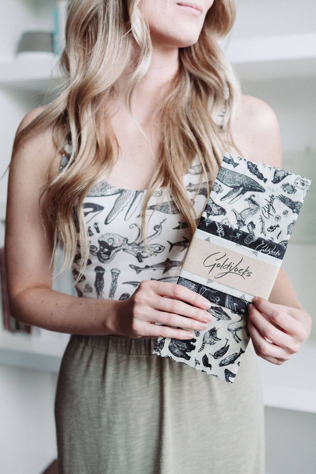 Goldilocks Reusable Food Wax Wraps - PNW Ucluelet set of 3