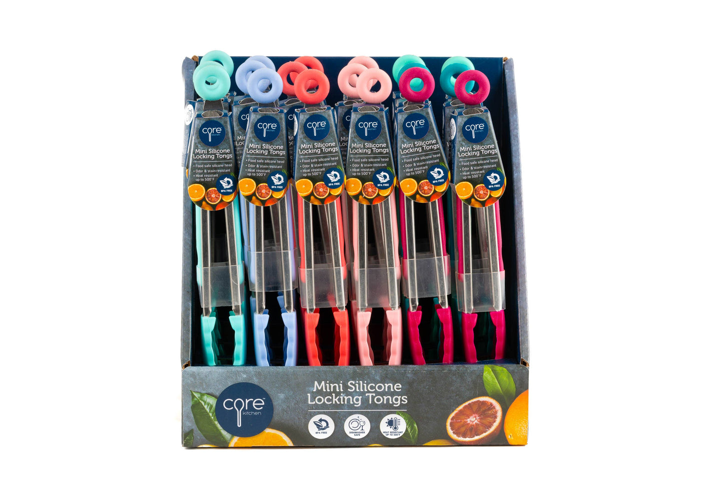 Core Mini Silicone Tongs