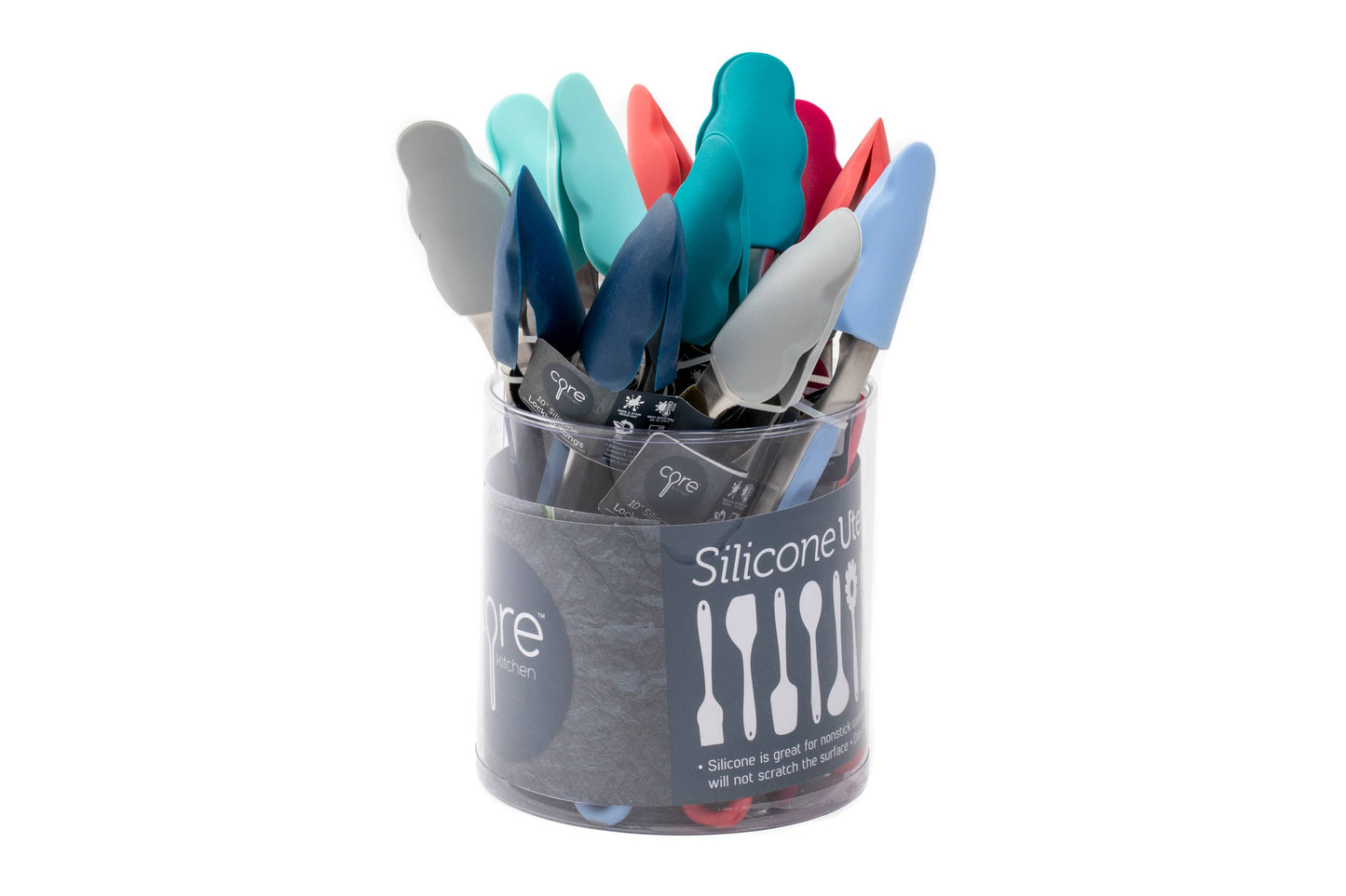Core Silicone Tongs 10"