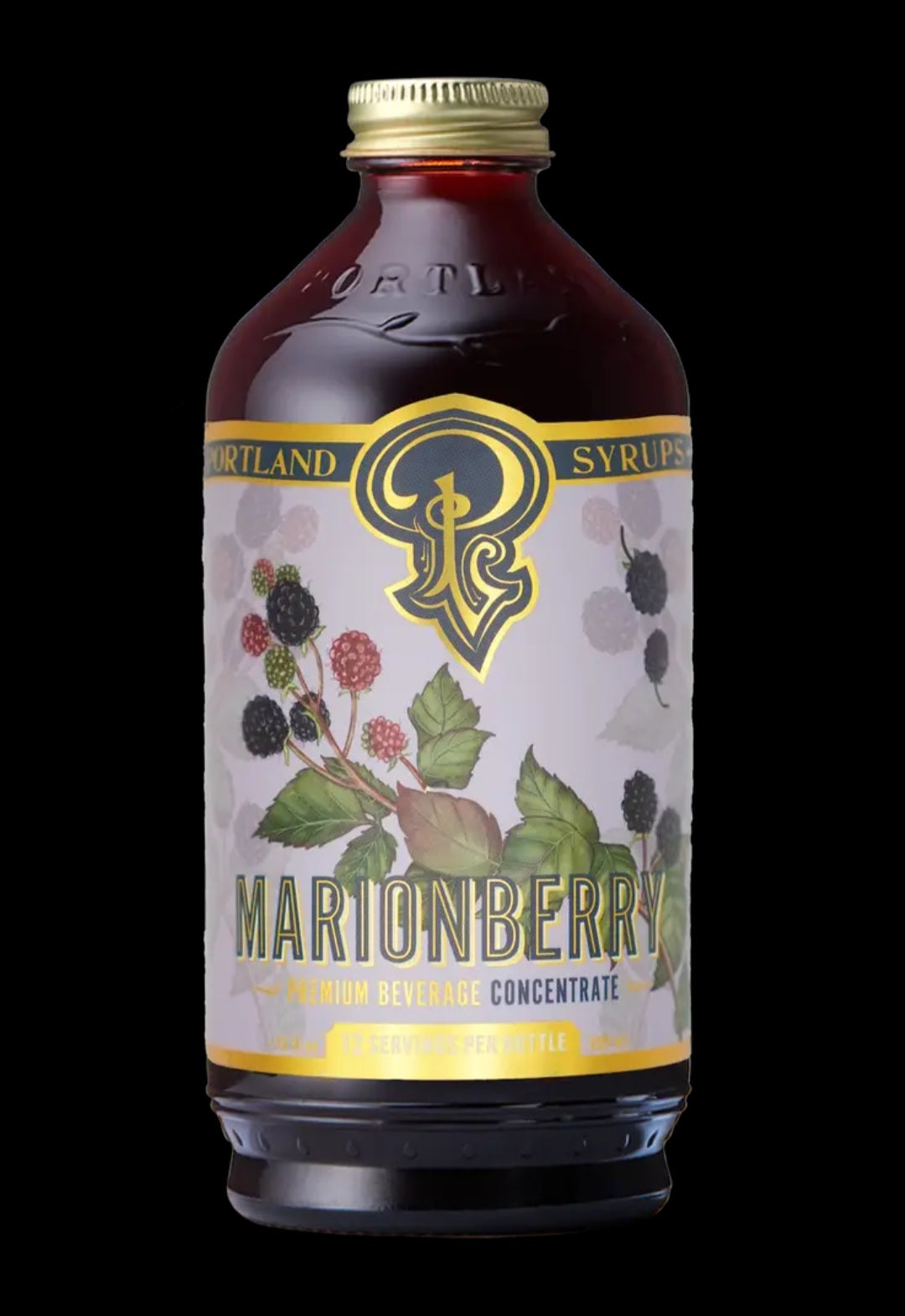 Portland Syrups - Marionberry Syrup Beverage Mixer