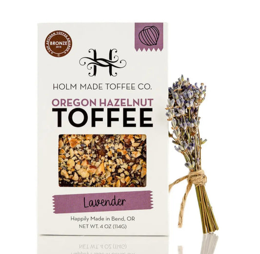Oregon Hazelnut Toffee - Lavender