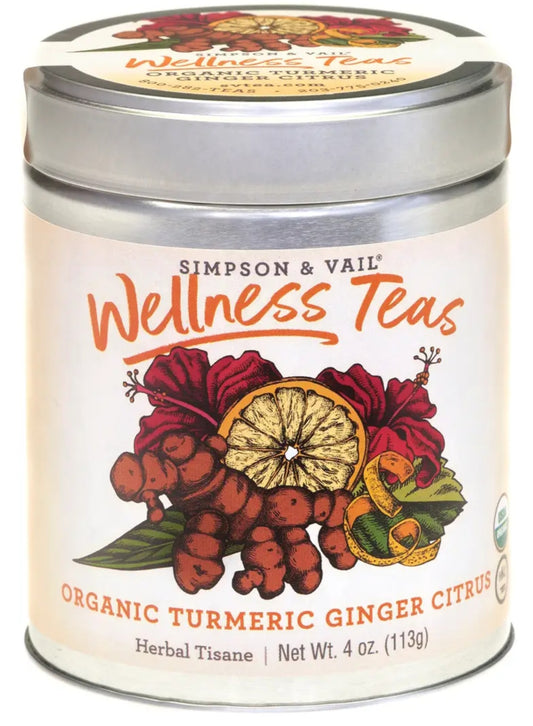 Simpson & Vail Tea - Organic Tumeric Ginger Citrus