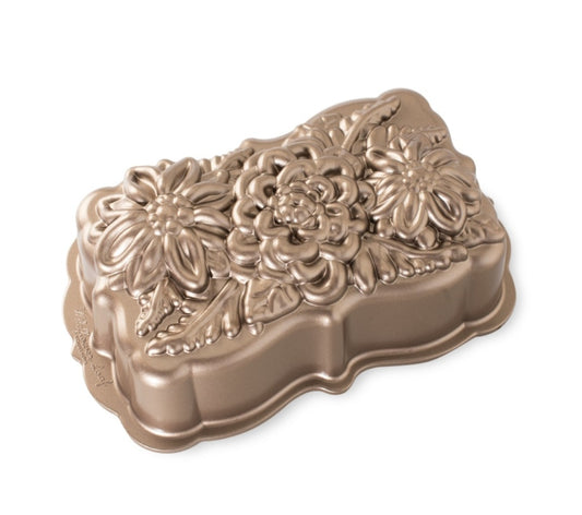 Nordic Ware Wildflower Loaf Pan