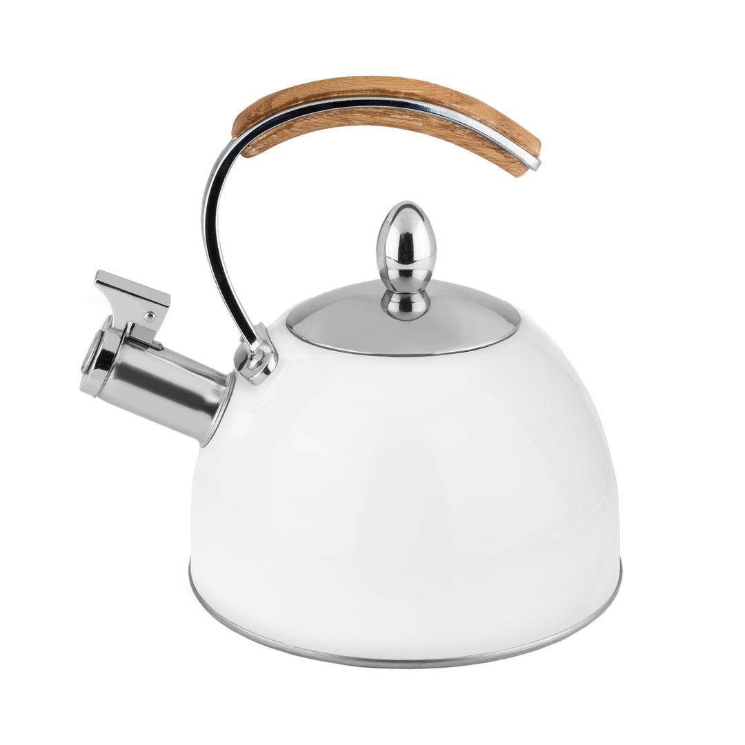 Pinky Up -  Presley Tea Kettle in White