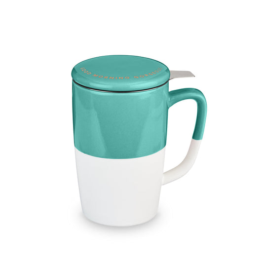 Pinky Up - Delia Good Morning Gorgeous Mug & Tea Infuser