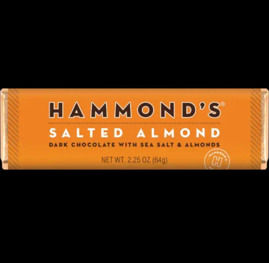 Hammond's Salted Almond Chocolate Bar