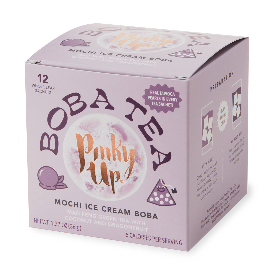 Pinky Up Tea Boba Tea - Mochi Ice Cream