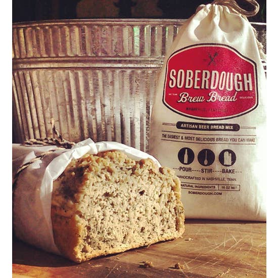 Soberdough Brew Beer Bread Mix - Cheesy Garlic