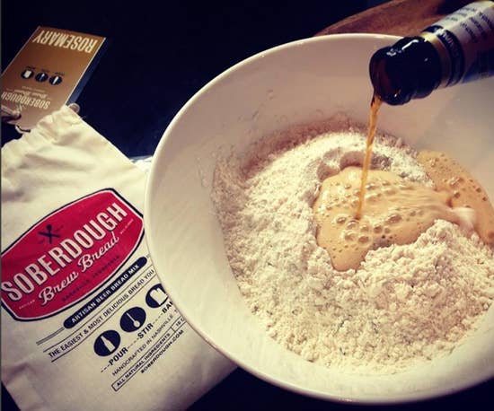 Soberdough Brew Beer Bread Mix - Cheesy Garlic