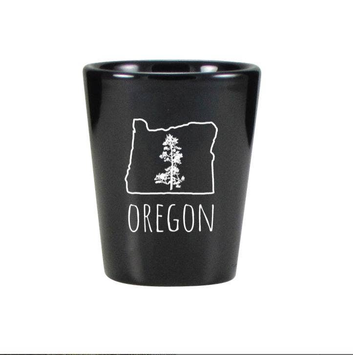 Oregon Pine Shot Glass