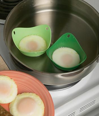 Silicone Poach Pods for Poached Eggs